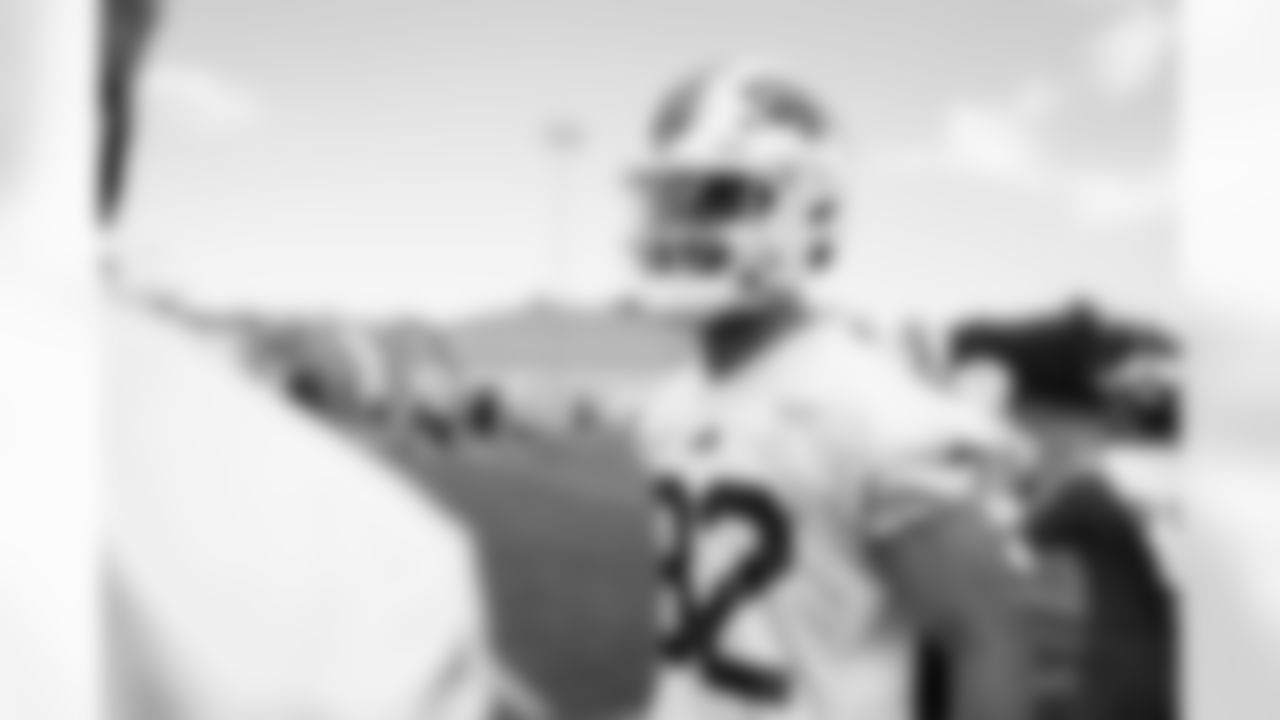 Neil Pau'u (82). Day Two of Buffalo Bills Training Camp at St. John Fisher, July 25, 2022. Photo by Ben Green