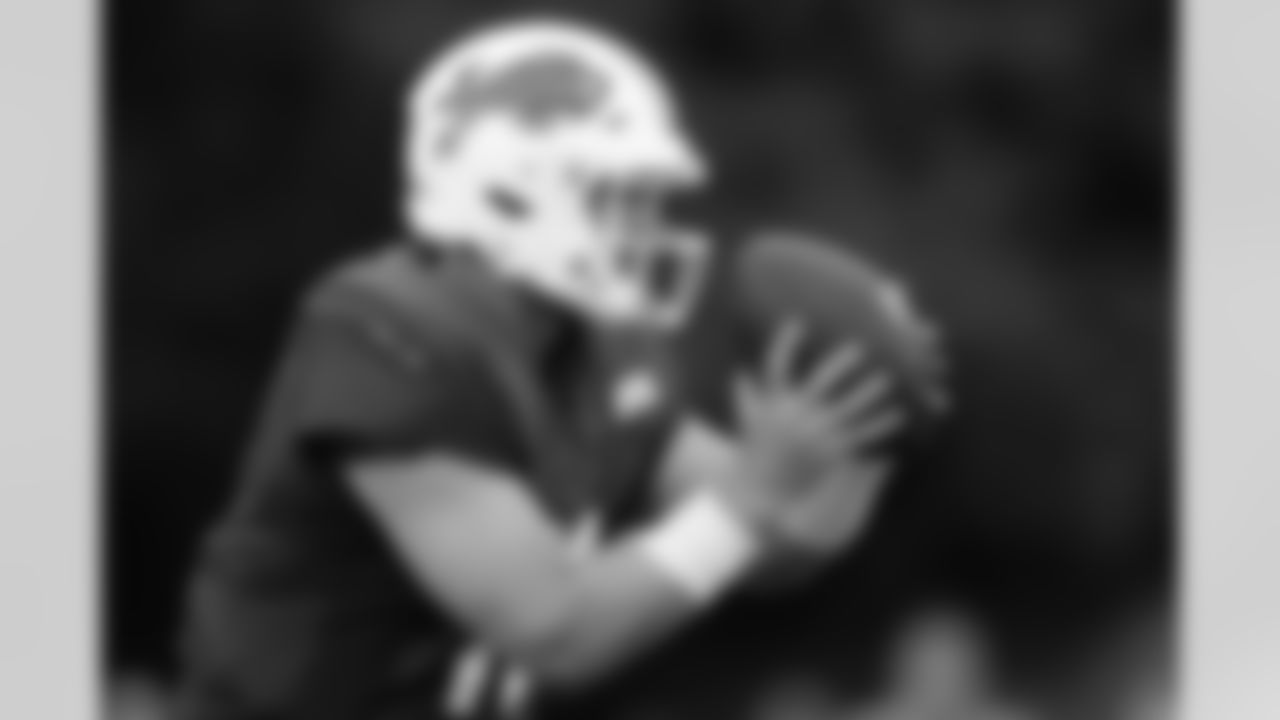 Matt Barkley (11). Day 10 of Buffalo Bills Training Camp at St. John Fisher, August 8, 2022. Photo by Ben Green