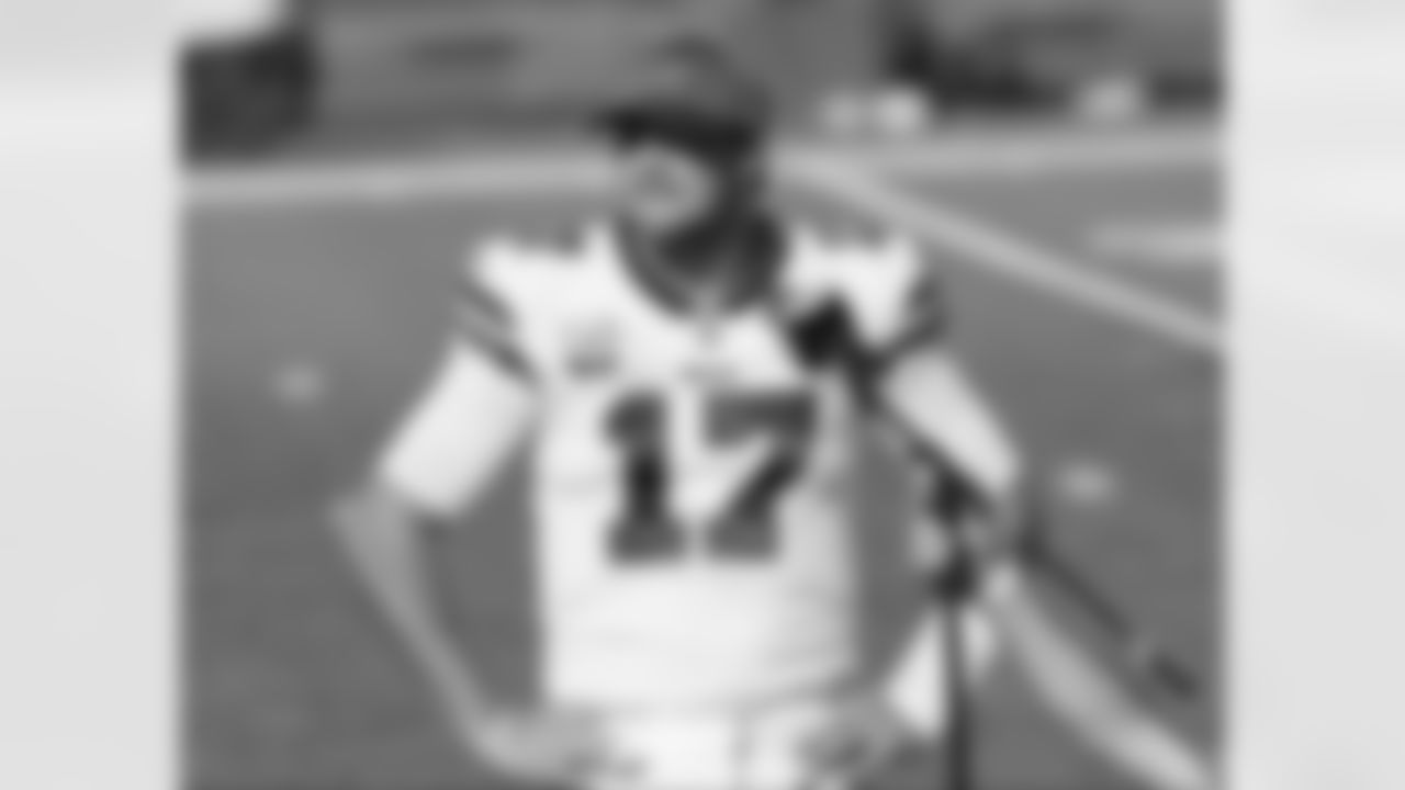 Josh Allen (17) Buffalo Bills vs Los Angeles Rams, September 27, 2020 at Bills Stadium.
Photo by Craig Melvin