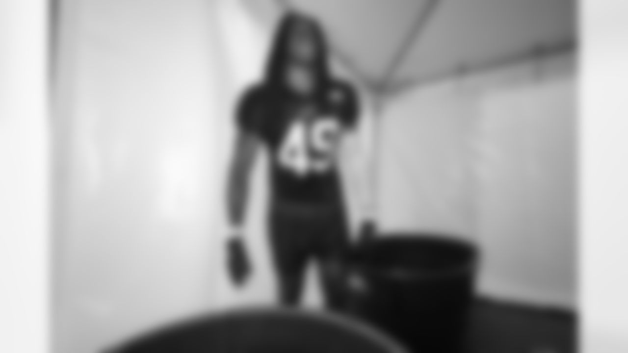 Tremaine Edmunds (49). Day Four of Buffalo Bills Training Camp at St. John Fisher July 27, 2022. Photo by Ben Green