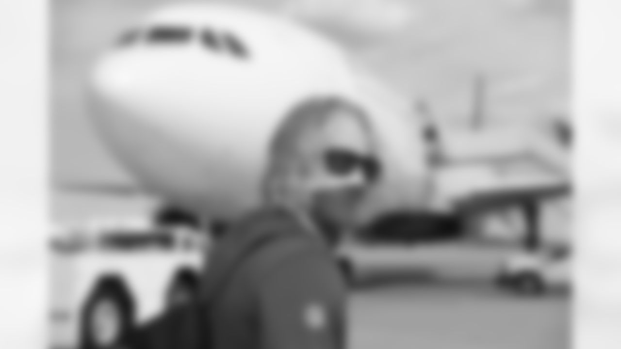 Cole Beasley (11) Buffalo Bills depart for Las Vegas, October 3, 2020.
Photo by Bill Wippert