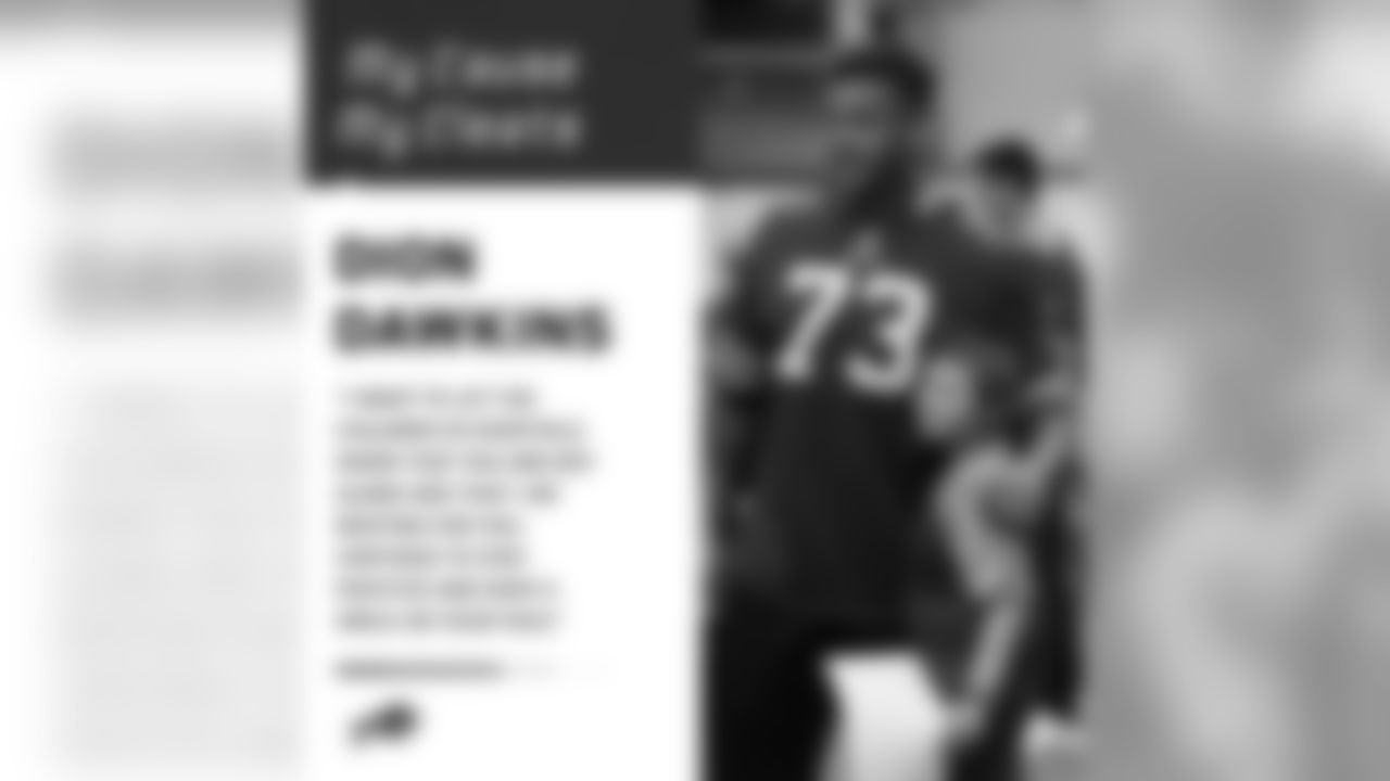 T Dion Dawkins (73)- Children fighting illness - John R. Oishei Children's Hospital
