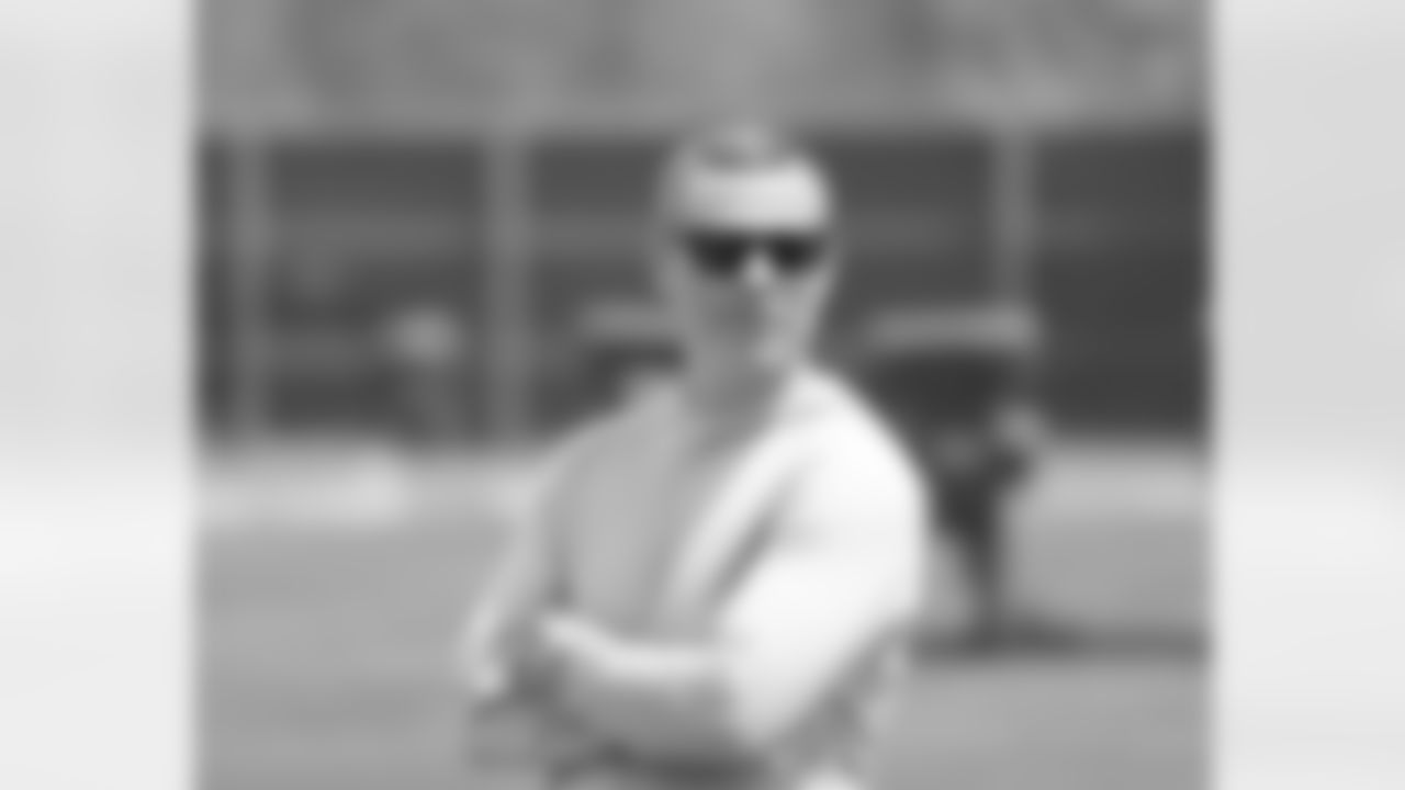 Brandon Beane at Buffalo Bills Rookie Camp, May 12, 2023 at One Bills Drive.