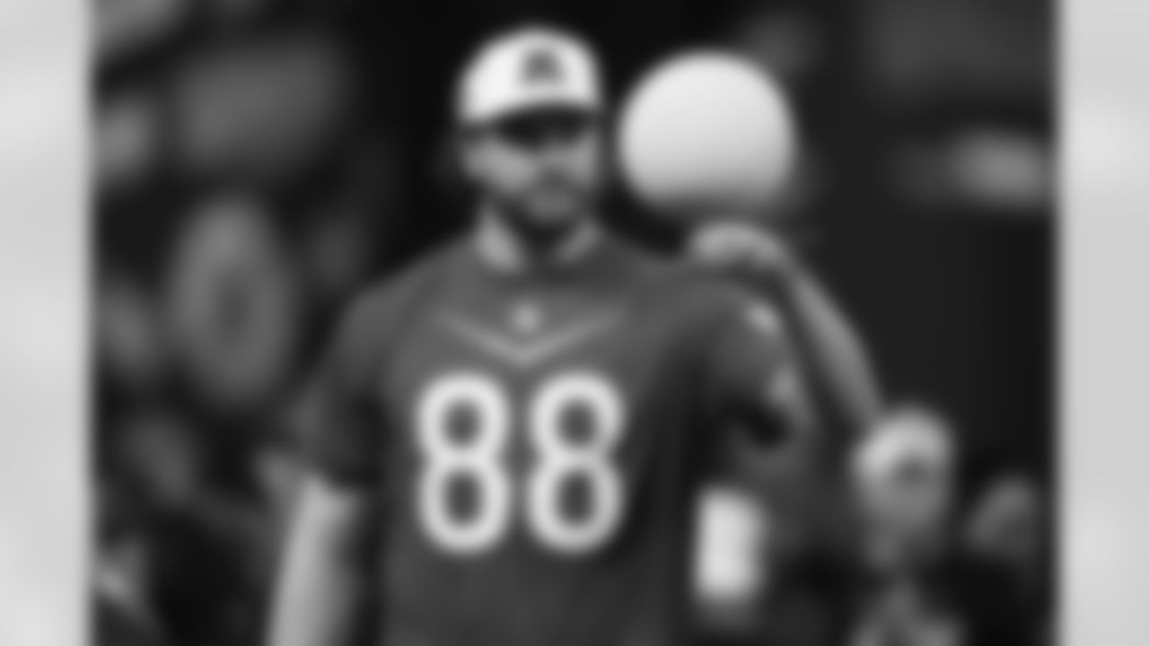 Dawson Knox (88) during the 2023 Pro Bowl Skills Showdown on Thursday, February 2, 2023 in Henderson, Nevada.