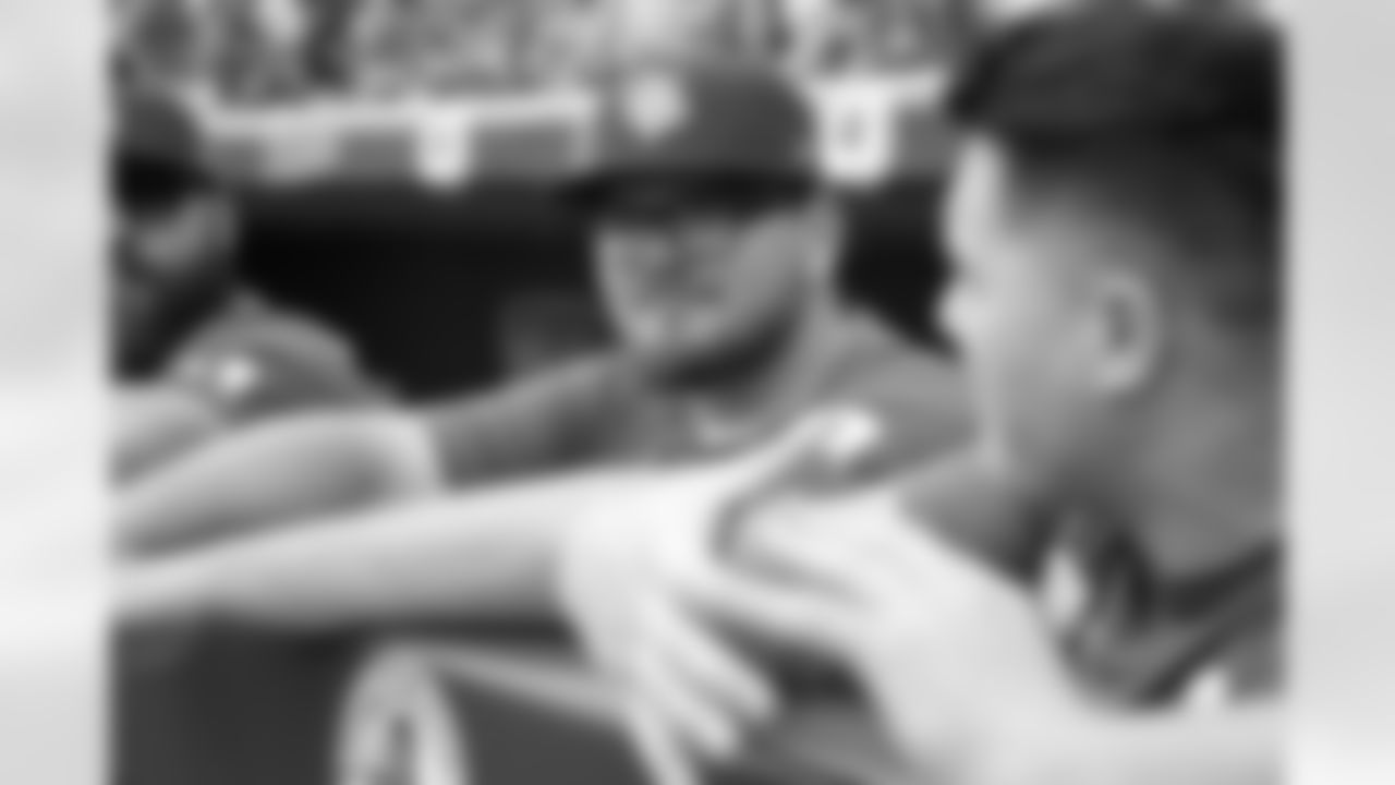 Micah Hyde Charity Softball Game at Sahlen Field, Buffalo, NY. May 7, 2023.