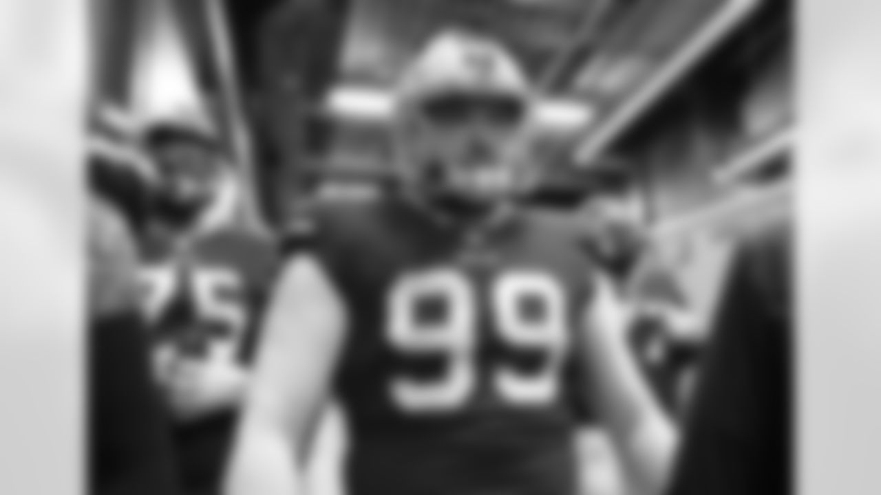 Harrison Phillips (99) Buffalo Bills vs New England Patriots, November 1, 2020 at Bills Stadium.
Photo by Bill Wippert