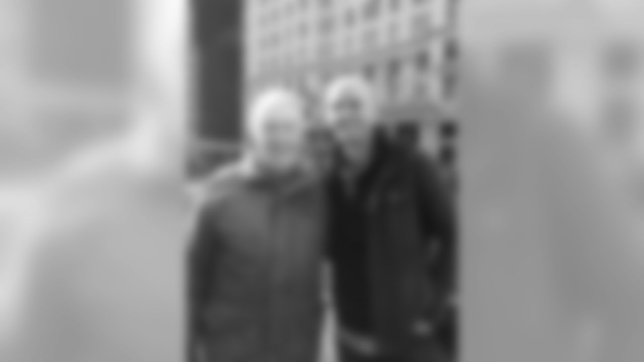 Moorman and Levy met in New York City during Super Bowl weekend
