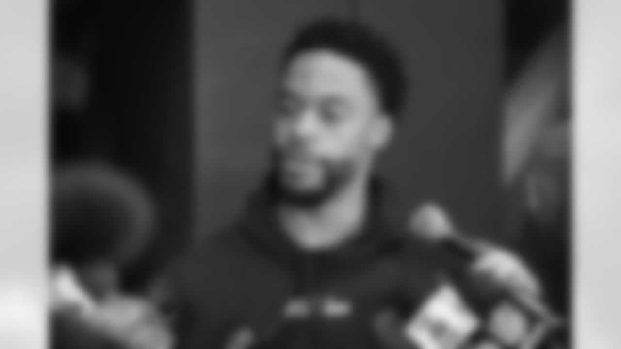 Dane Jackson at Buffalo Bills media availabilities, January 23, 2023 at One Bills Drive.