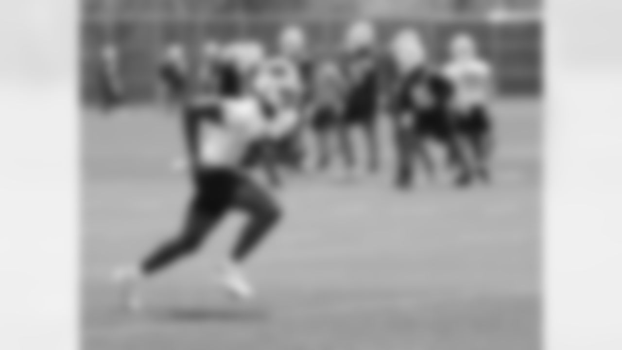 Justin Shorter (18) at Buffalo Bills Rookie Camp, May 12, 2023 at One Bills Drive.