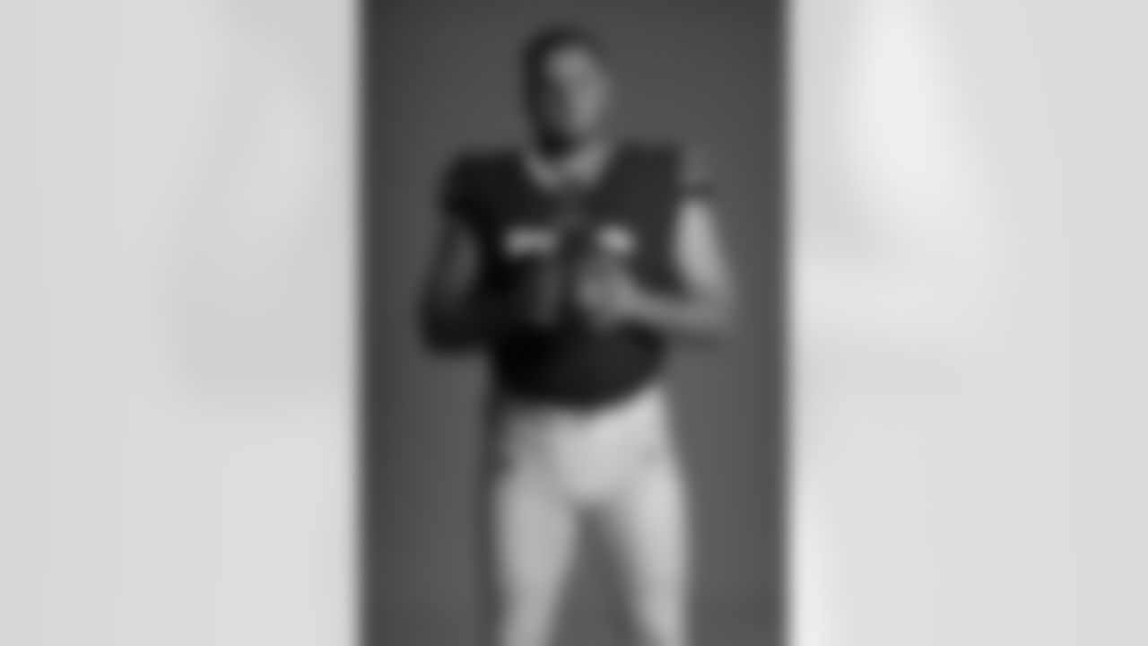 David Edwards (76) at Buffalo Bills Media Day, June 12, 2023.