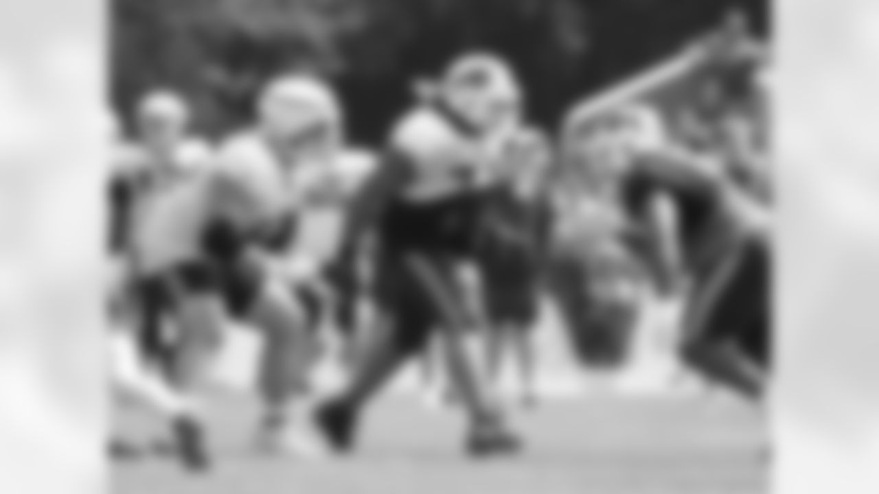 Dion Dawkins (73). Buffalo Bills Training Camp at St. John Fisher University, August 3, 2023.