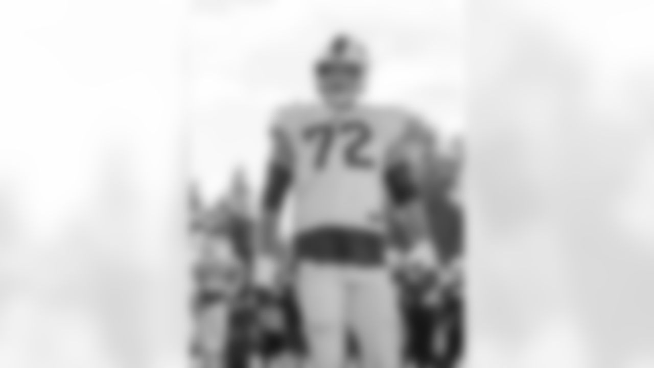 Tommy Doyle (72). Buffalo Bills Week 8 practice, October 27, 2021. Photo by Bill Wippert