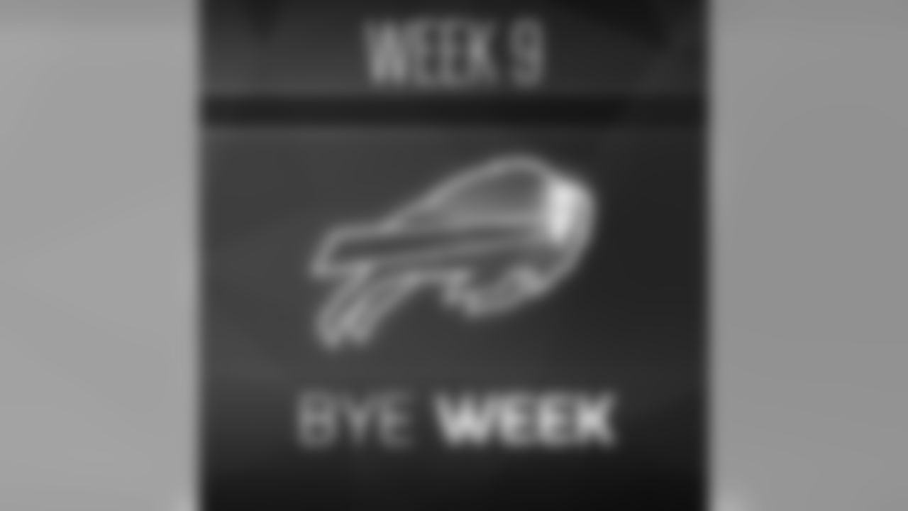 NFL Bye Weeks 2014