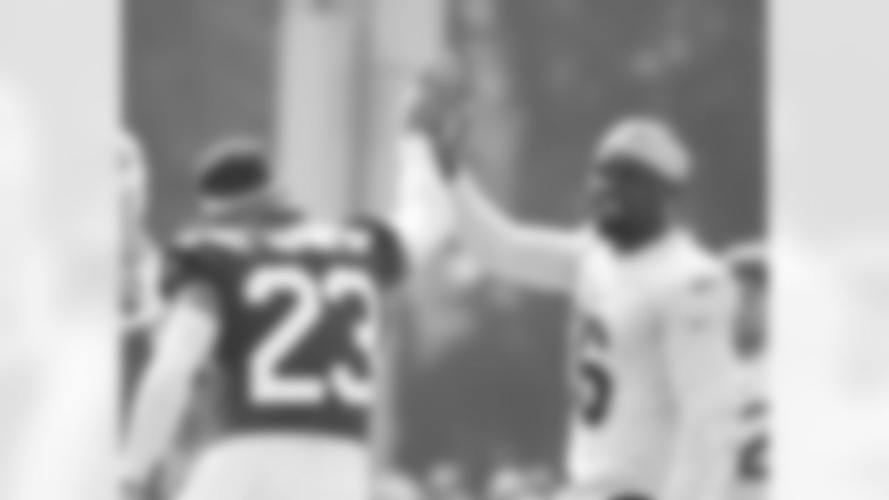 Micah Hyde (23) Trent Sherfield (16). Buffalo Bills Training Camp at St. John Fisher University, July 28, 2023.