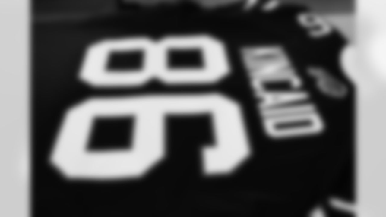 Views of Dalton Kincaid's jersey at ADPRO Sports on April 28, 2023.