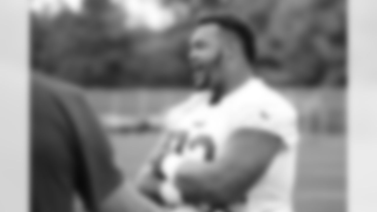 Dion Dawkins (73). Buffalo Bills Training Camp at One Bills Drive, August 22, 2022. Photo by Ben Green