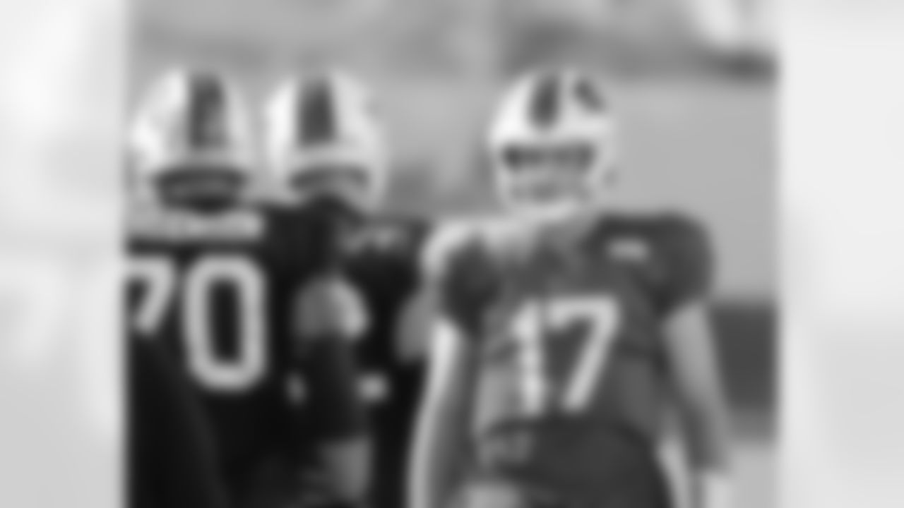 Josh Allen (17). Buffalo Bills Week 9 practice, November 2, 2022 at One Bills Drive.