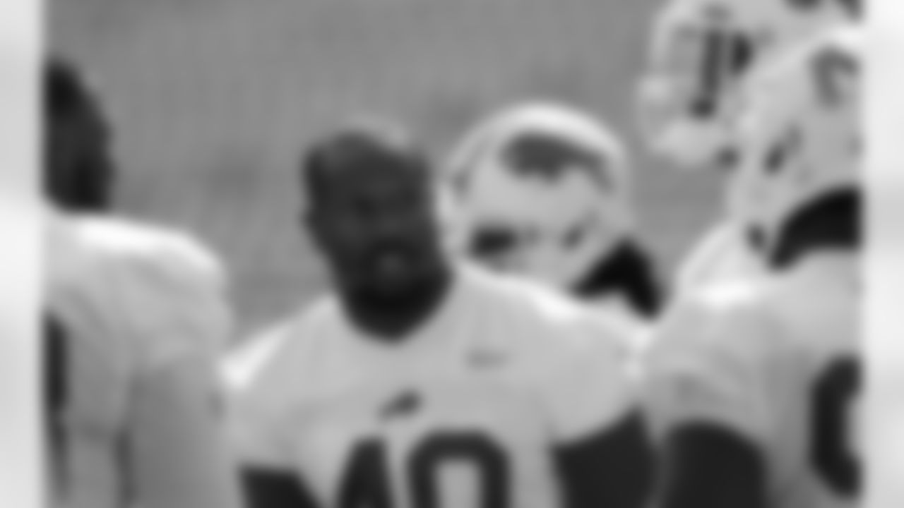 Von Miller (40). Buffalo Bills Week 2 practice, September 17, 2022 at Highmark Stadium.