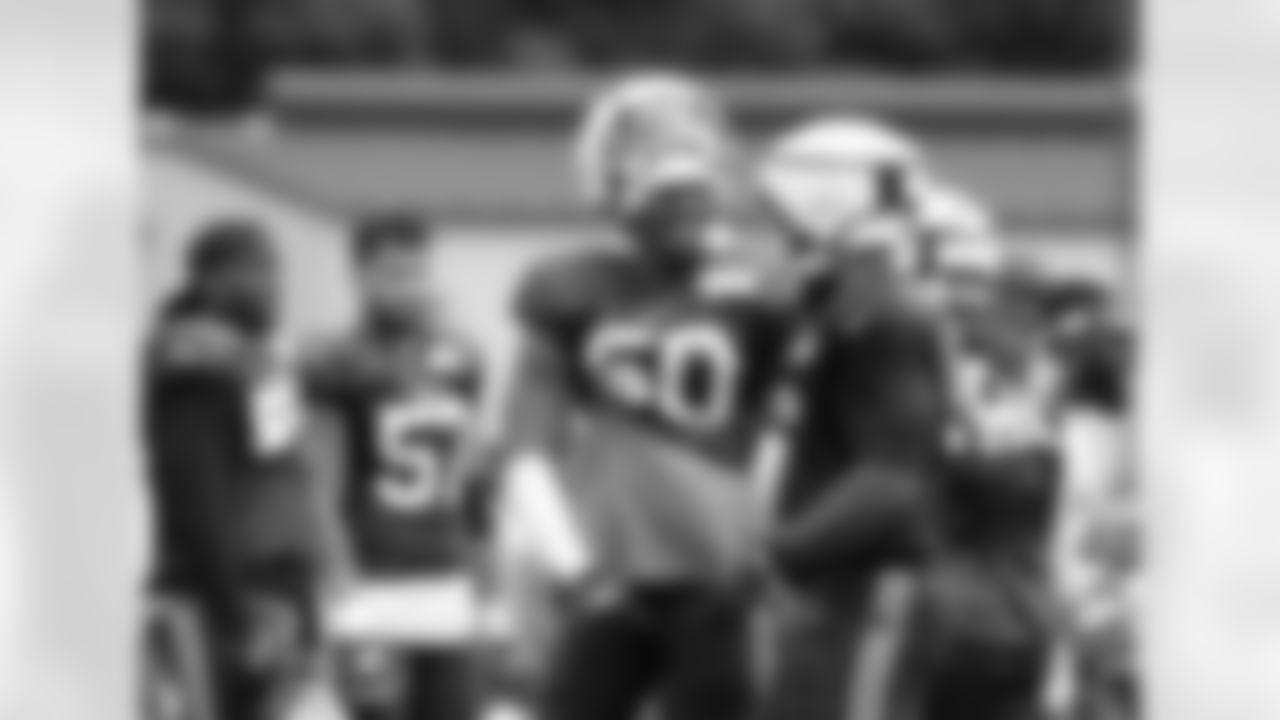Greg Rousseau (50). Buffalo Bills Training Camp at St. John Fisher University, August 1, 2023.