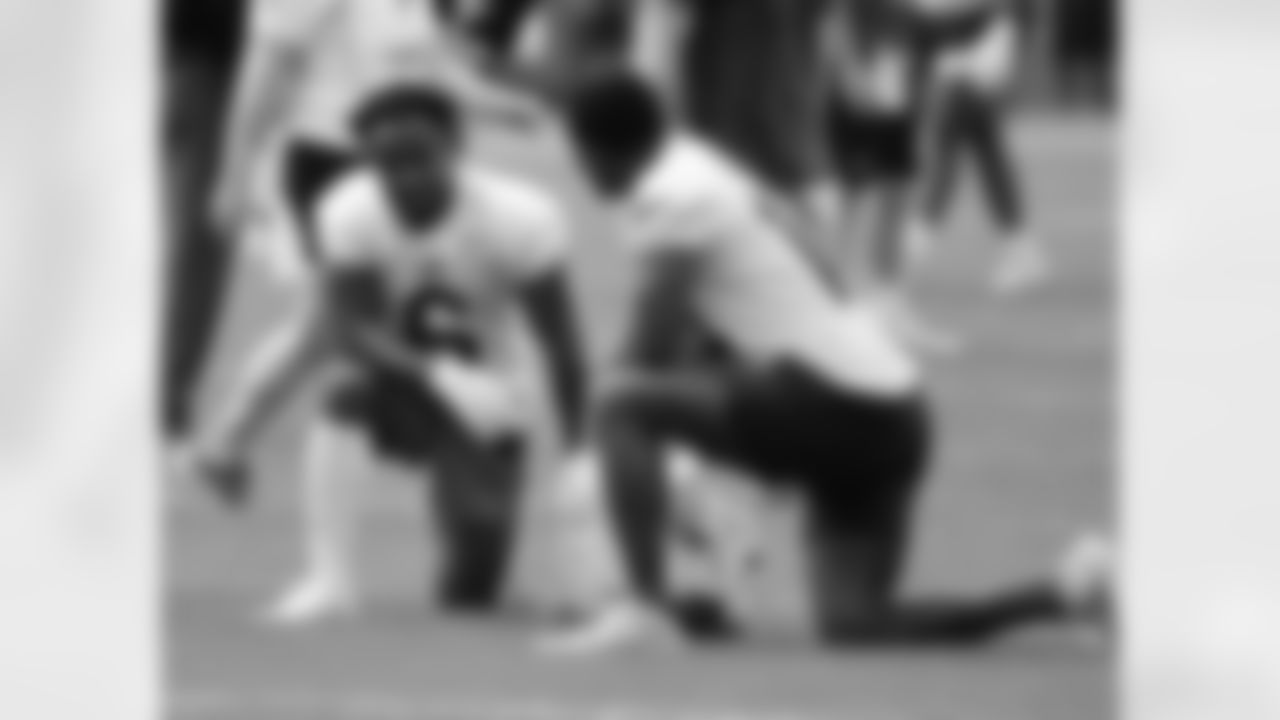 Isaiah McKenzie (6), Stefon Diggs (14). Buffalo Bills open Training Camp at St. John Fisher, July 24, 2022. Photo by Bill Wippert
