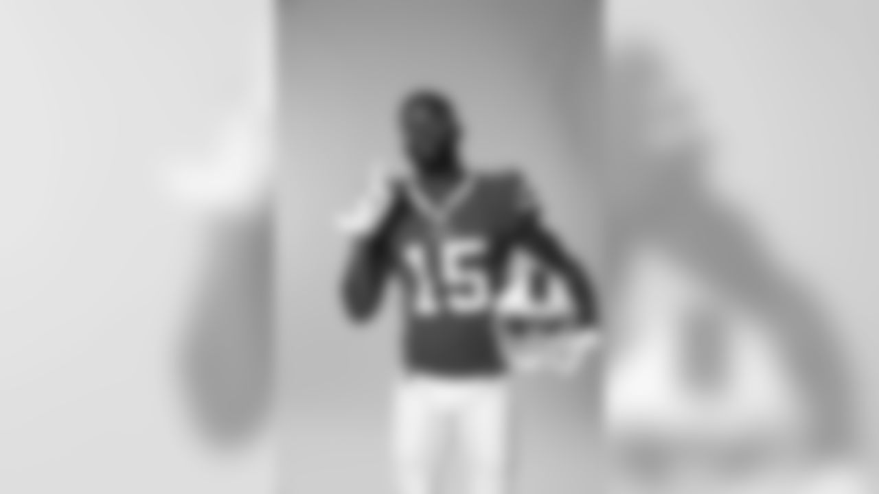 John Brown. Buffalo Bills Media Day, August 1, 2020.
Photo by Bill Wippert