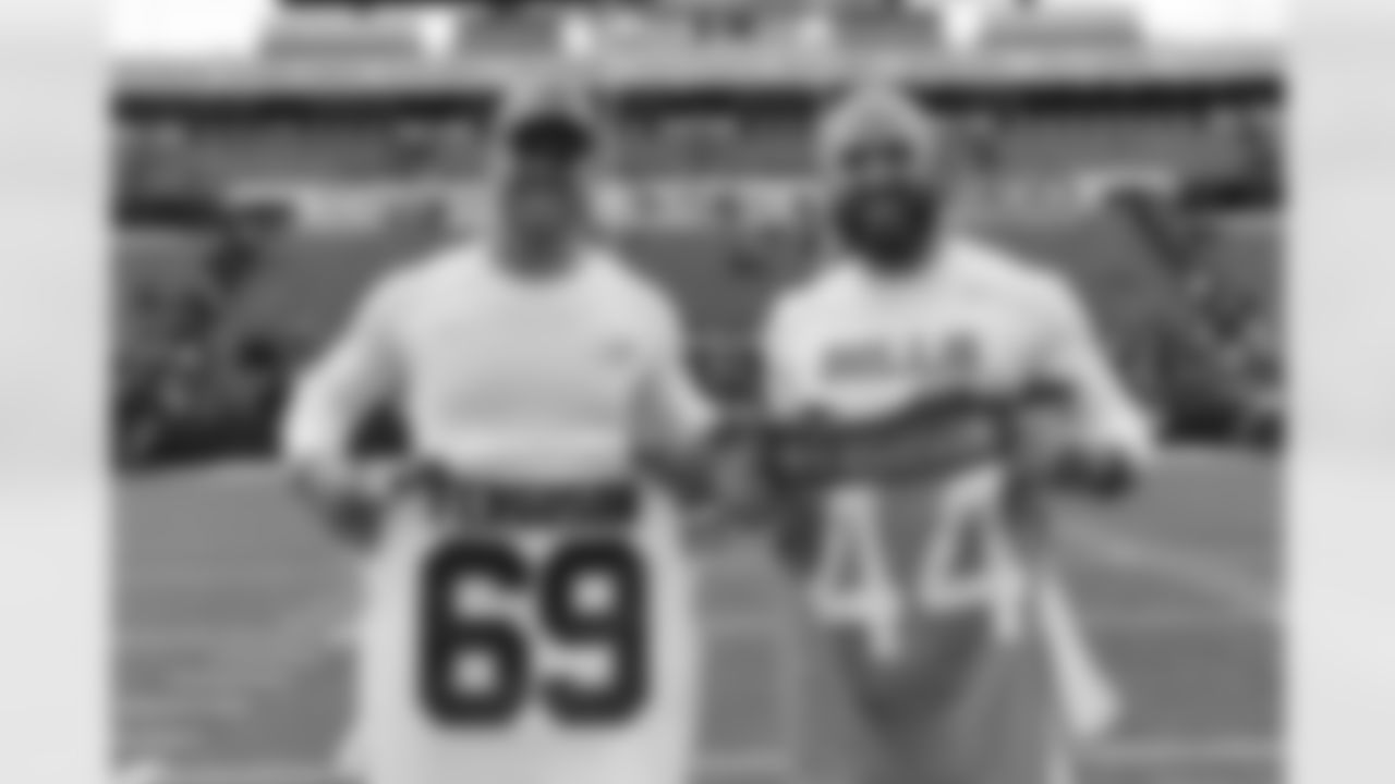 Reid Ferguson (69) Buffalo Bills vs Miami Dolphins at Highmark Stadium on October 31, 2021.
Photo by Craig Melvin