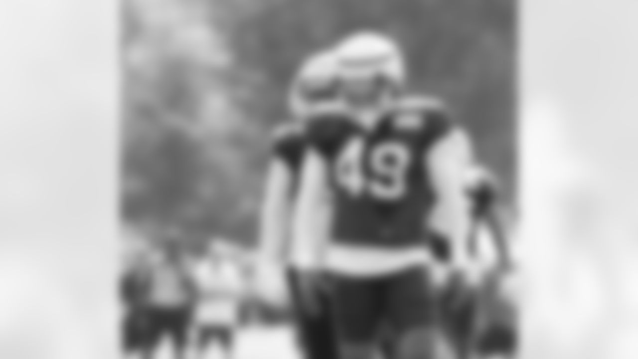 Shane Ray (49). Buffalo Bills Training Camp at St. John Fisher University, August 3, 2023.