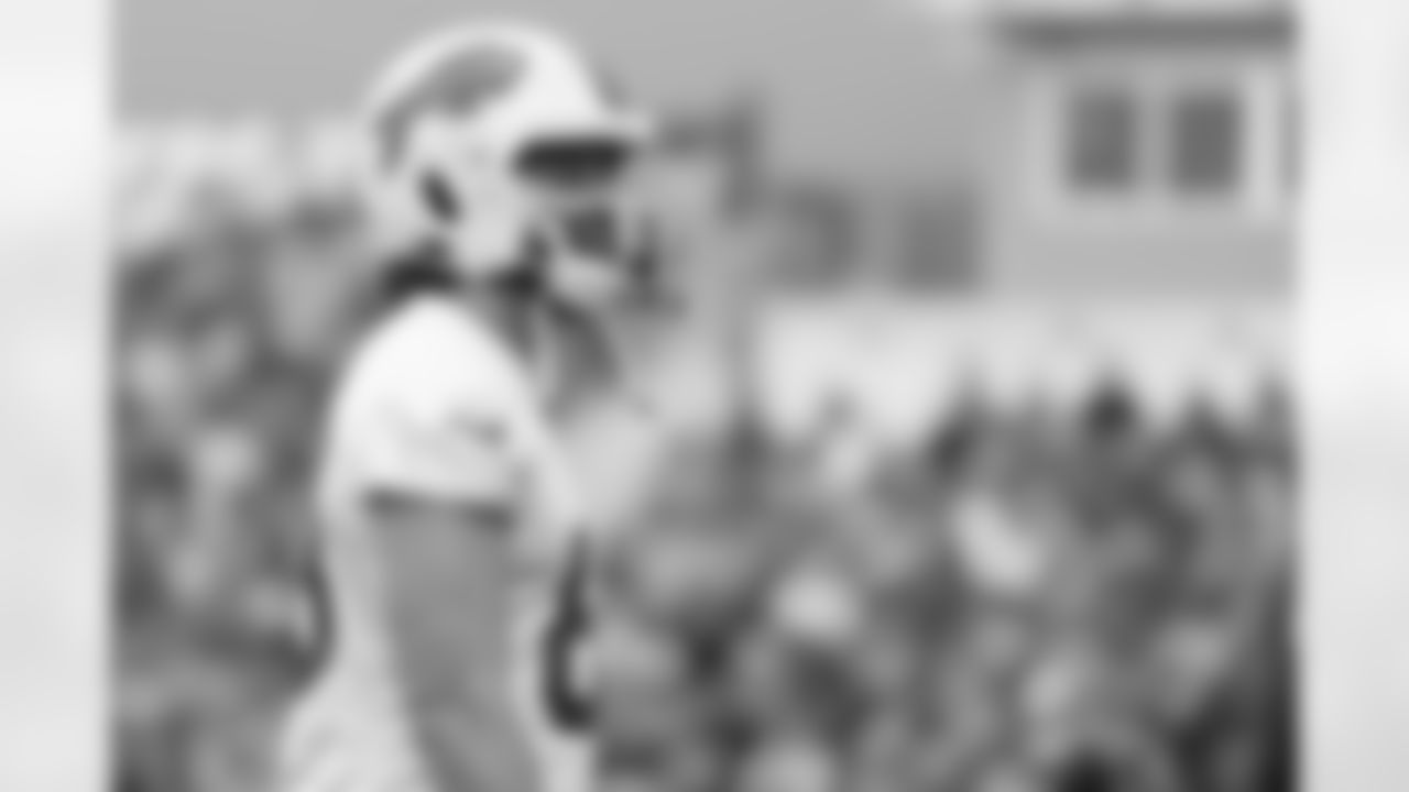 Dawson Knox (88). Buffalo Bills Training Camp at St. John Fisher University, July 27, 2023.