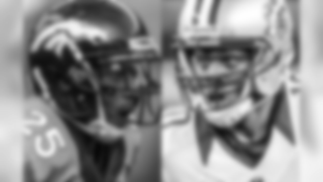 If the Broncos head into Sunday's matchup against New Orleans without Aqib Talib for the third straight game, Chris Harris Jr. will need to step up as the leader of the Broncos' cornerback group. Against Oakland, the Broncos gave up just 179 passing yards, but they also committed more than a handful of costly defensive penalties that set the Raiders up with great field position. Harris will need help from a slew of players that includes Bradley Roby, Kayvon Webster, Lorenzo Doss and Taurean Nixon, but it starts with him. Harris must slow down the Saints' speedy receiver Brandin Cooks. The third-year player has five touchdowns on the year, including a 98-yard catch and run for a touchdown.