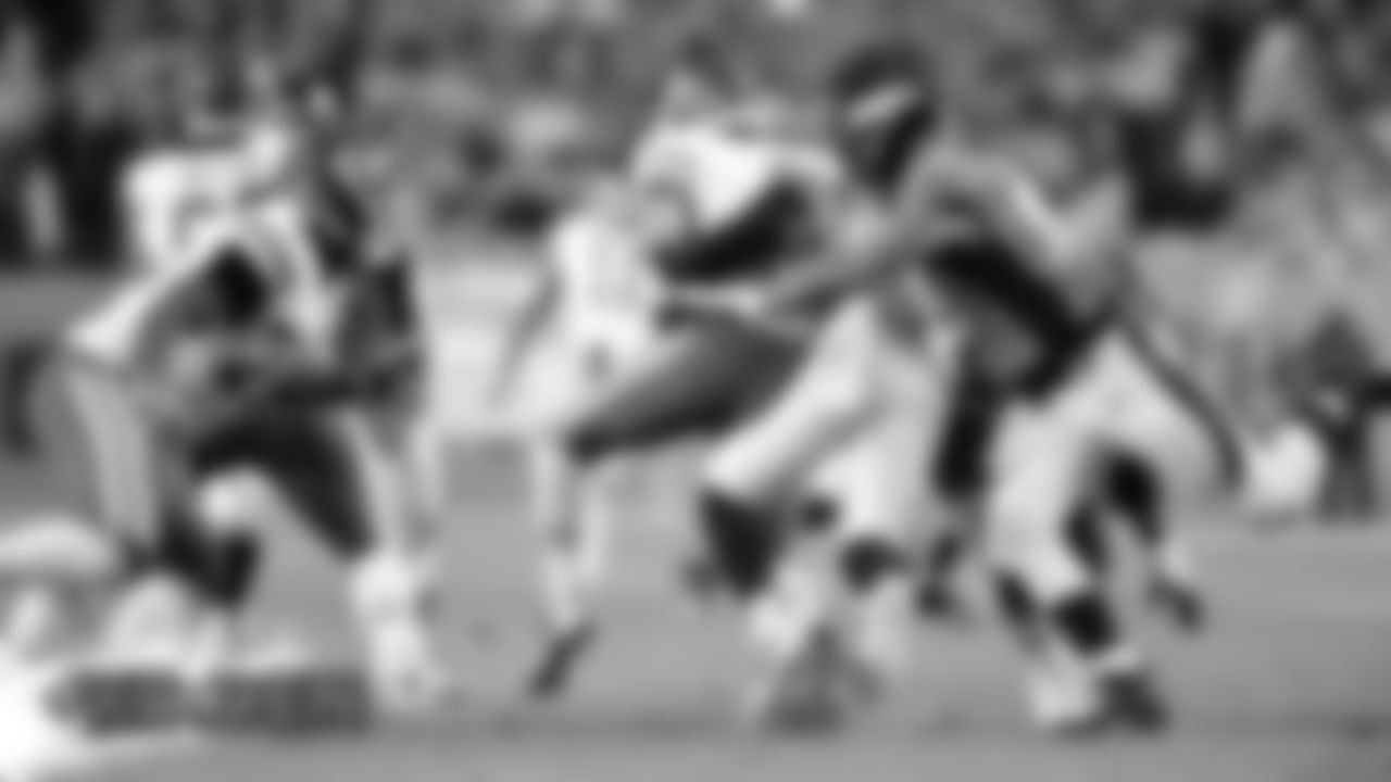 During the Broncos' game against the Kansas City Chiefs at Empower Field at Mile High on October 17, 2019. (Photo by Eric Lars Bakke)