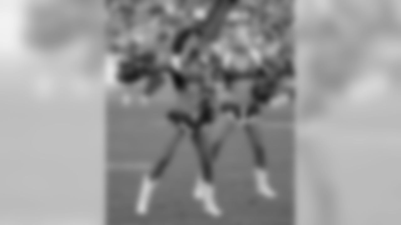 The Denver Broncos Cheerleaders perform during Denver's Week 13 win vs. Tampa Bay.