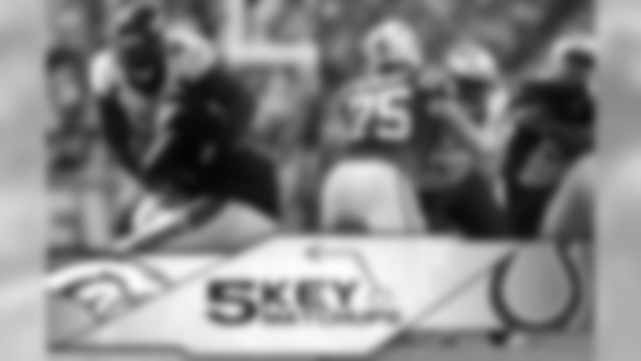 Mewhort is the only member of the Colts' starting offensive linemen who hasn't given up a sack this season, but if Jackson has anything to say about that, that streak will end on Sunday.
Jackson's combination of speed, drive and physicality make him a dynamic pass rusher as a three-technique defensive end and he's no slouch in defending the run.