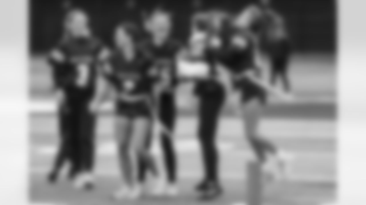 During the Girls High School Flag Jamboree at Denver's All City Stadium on September 10, 2022. (Photo by Ben Swanson)