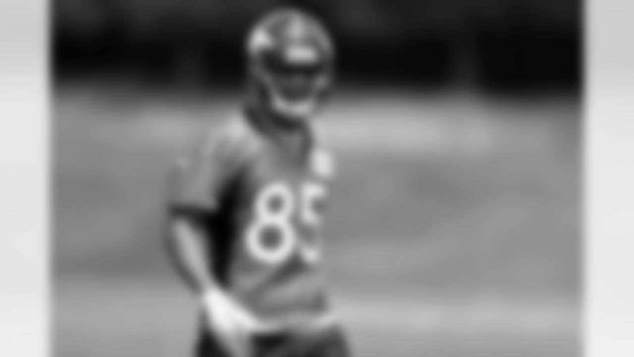 Wide receiver Jimmy Williams participates in rookie minicamp.