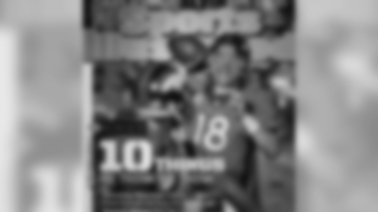QB Peyton Manning is featured on one of two Sports Illustrated covers this week. #SB48