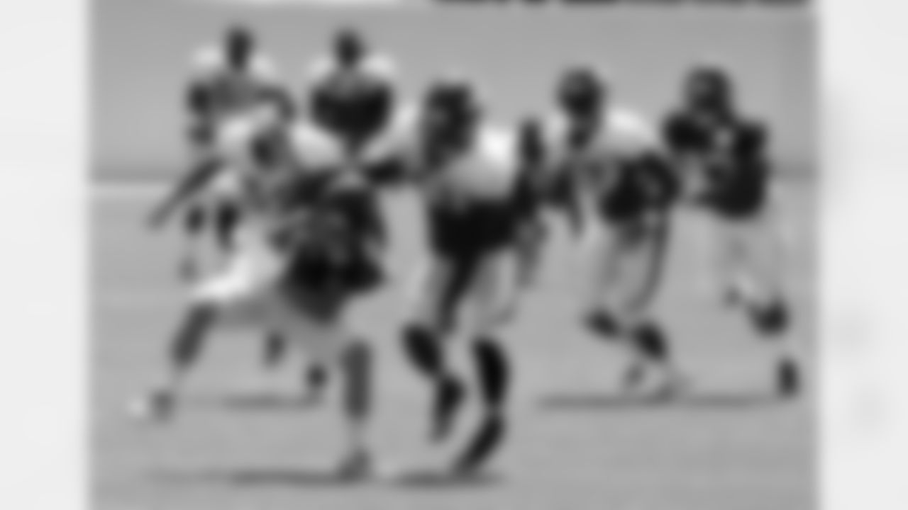S Charles Mitchell and Texans WR Travis Labhart