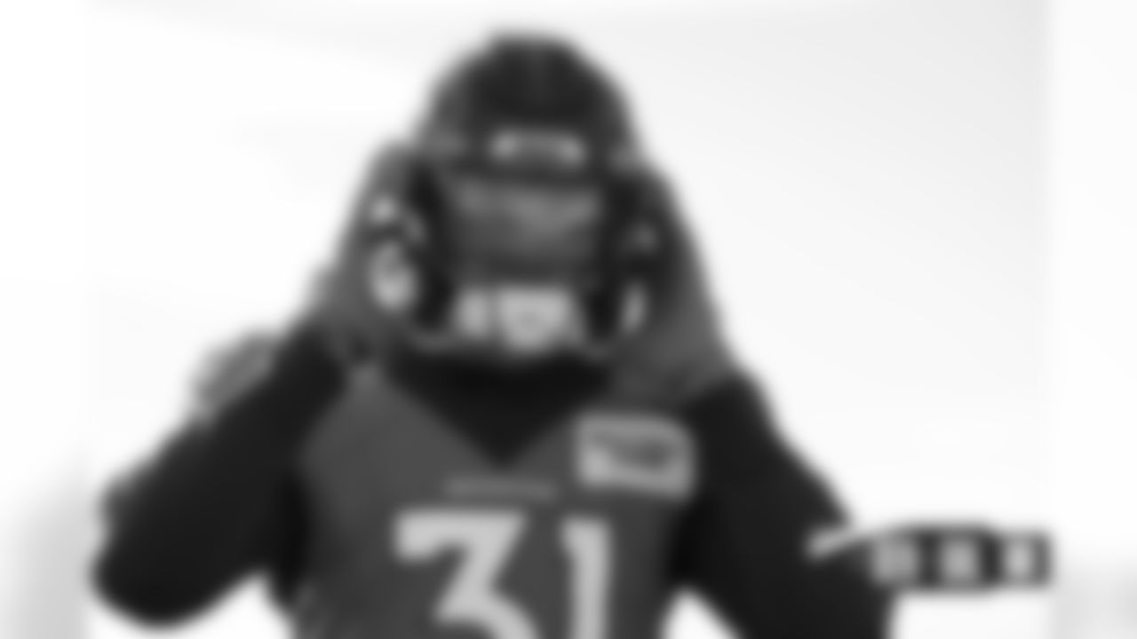 Justin Simmons during practice on Thursday, December 1, 2022 at UCHealth Training Center in Englewood, Colorado.
Photo by Gabriel Christus/Denver Broncos