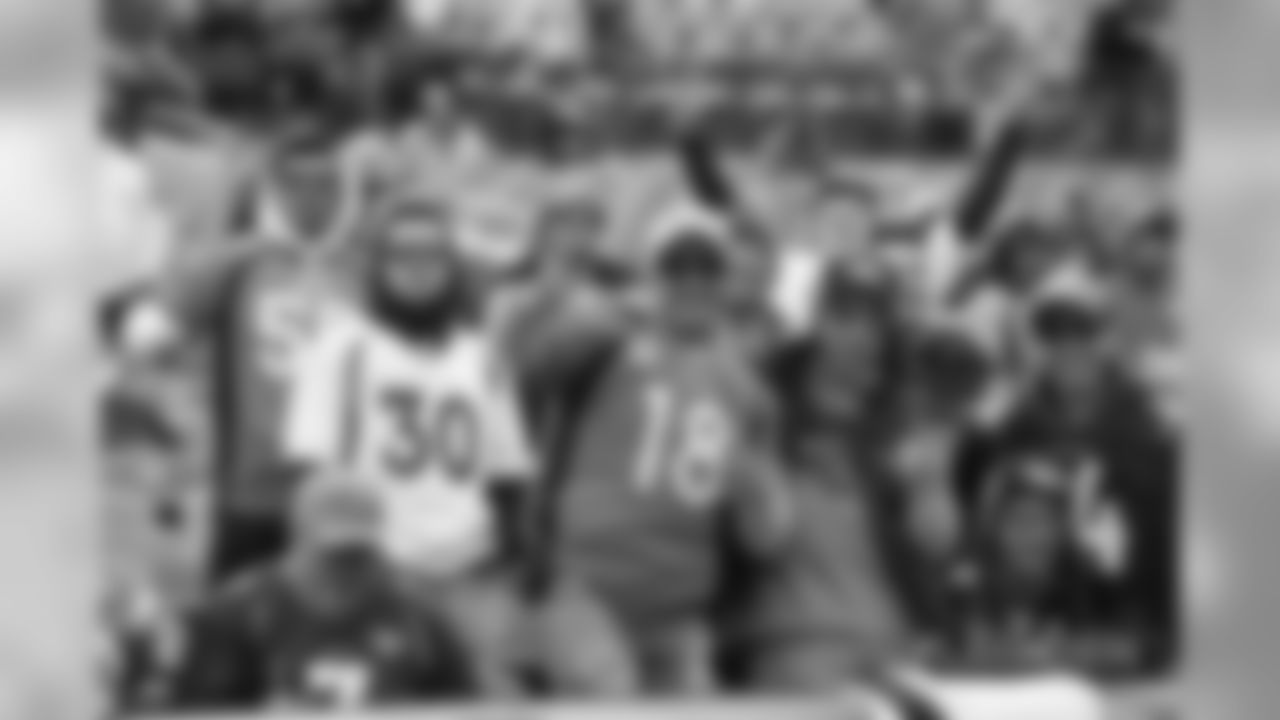 Fans before the NFL game against the Los Angeles Chargers at Broncos Stadium at Mile High in Denver, Colorado, December 30, 2018.
Photo by Gabriel Christus