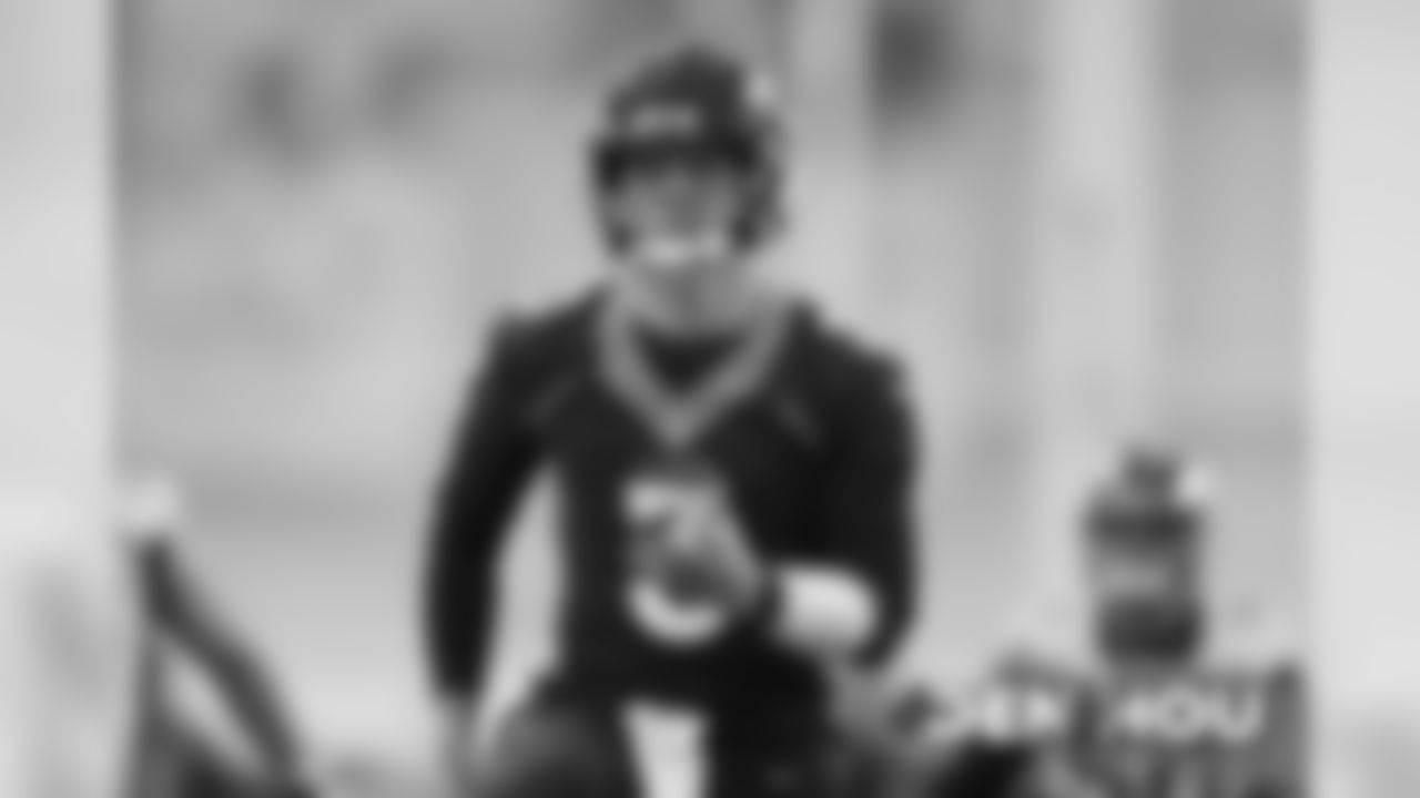 Drew Lock action during practice at UCHealth Training Center in Centennial, CO, December 05, 2019.
Photo by Gabriel Christus