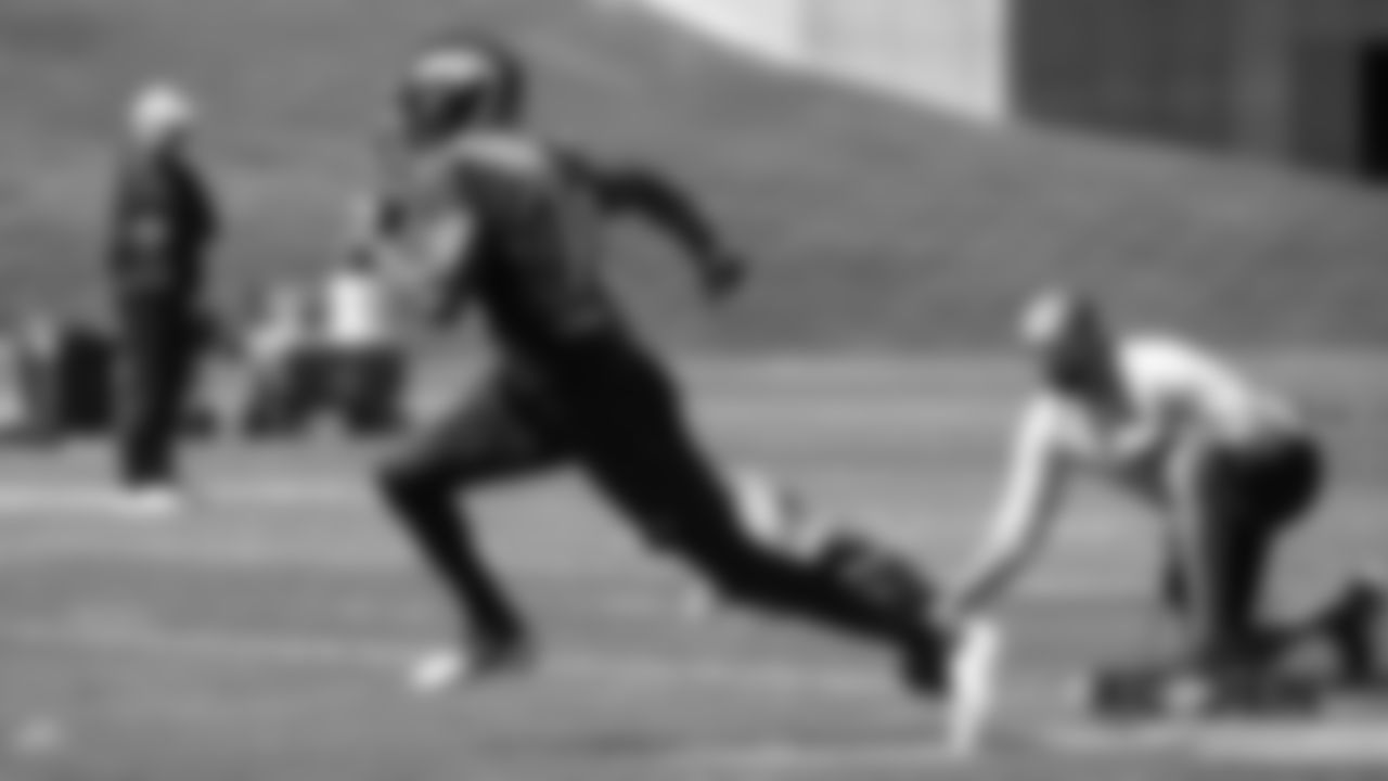 Emmanuel Sanders during practice at UCHealth Training Center on September 26, 2018.