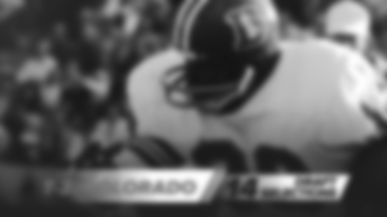 1960: E Mel Semenko; 1961: FB Chuck Weiss; 1962: LB Jerry Hillebrand, QB Gale Weidner, T Jim Perkins; 1963: G Dan Grimm; 1966: K Frank Rogers; 1968: DB Charles Greer (pictured); 1969: LB Mike Schnitker; 1970: RB Bob Anderson; 1972: WR Larry Brunson; 1974: CB Ozell Collier; 1975: DT Bubba Bridges; 1980: NT Laval ShortNote: Players selected in AFL drafts often were also selected in NFL drafts, where they usually opted to play rather than the upstart American Football League.
(AP Photo/NFL Photos)