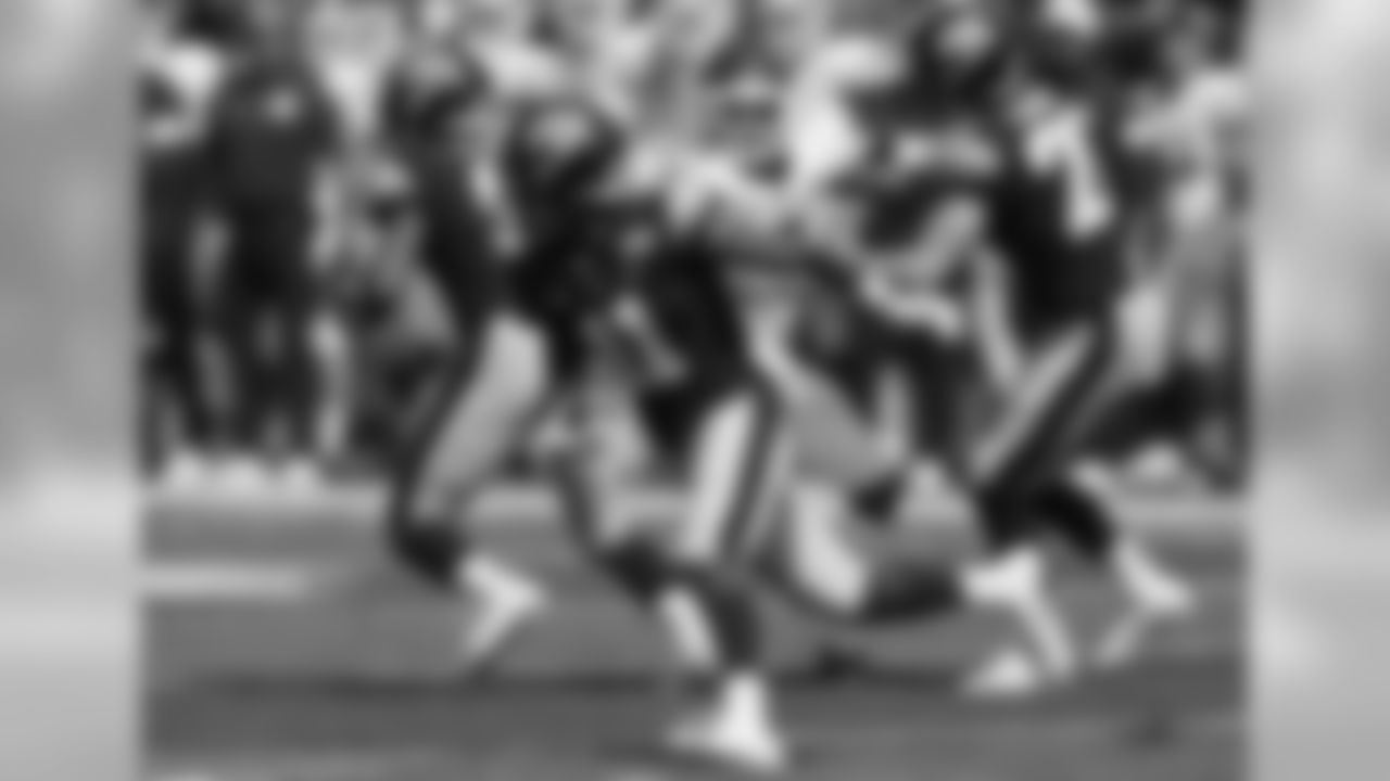 Mocked to Denver in the fourth round by Chad Reuter, NFL.com
NFL.com prospect bio: "Ojemudia picked off three passes again in 2019, leading the team in that category as well as in pass breakups with nine in 12 starts (also recording 52 tackles, one for loss) in a third-team All-Big Ten senior season." (AP Photo/Matthew Putney)