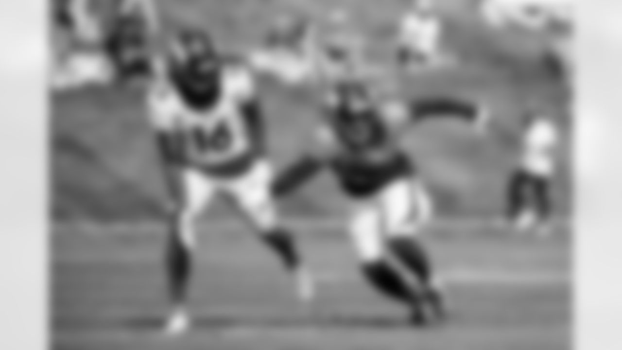 Ronald Darby during practice on the 15th day of training camp at UCHealth Training Center on August 17, 2021. (Photo by Ben Swanson)