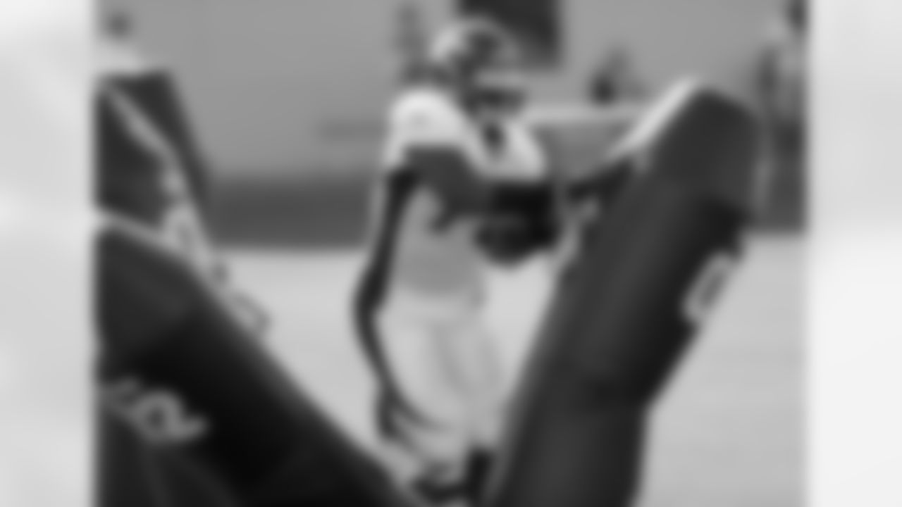 Dumervil plows through the pads.