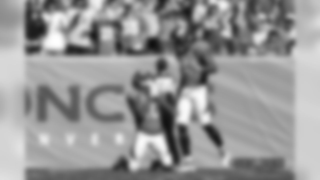 Denver Broncos action during the NFL game against the Seattle Seahawks at Broncos Stadium at Mile High in Denver, Colorado, September 09, 2018.
Photo by XXXXX