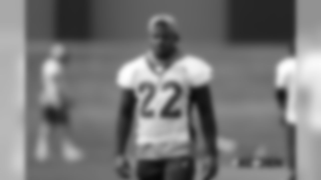 Tramaine Brock action during practice at UCHealth Training Center in Centennial, CO, September 28, 2018.
Photo by Gabriel Christus
