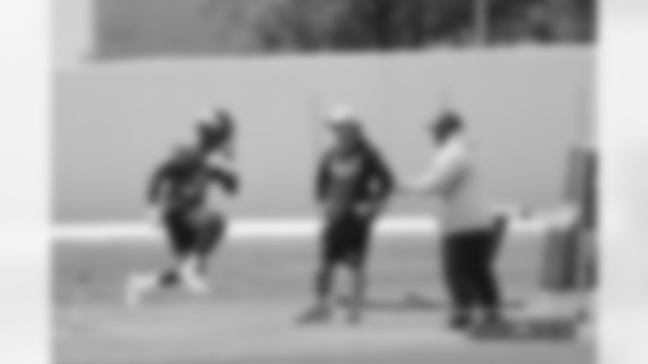 Royce Freeman during practice at UCHealth Training Center on September 5, 2018.