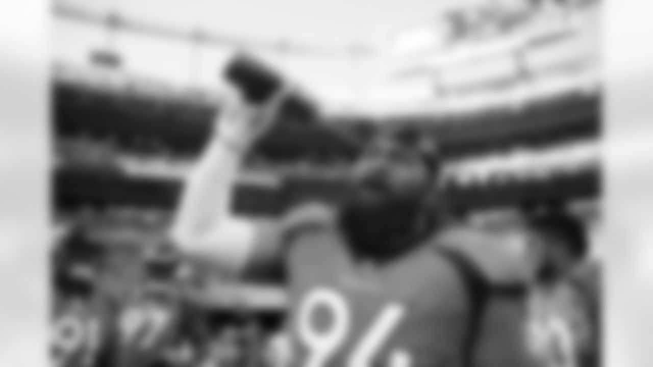 Domata Peko Sr. during the NFL preseason game against the Minnesota Vikings at Broncos Stadium at Mile High in Denver, Colorado, August 11, 2018.
Photo by Gabriel Christus