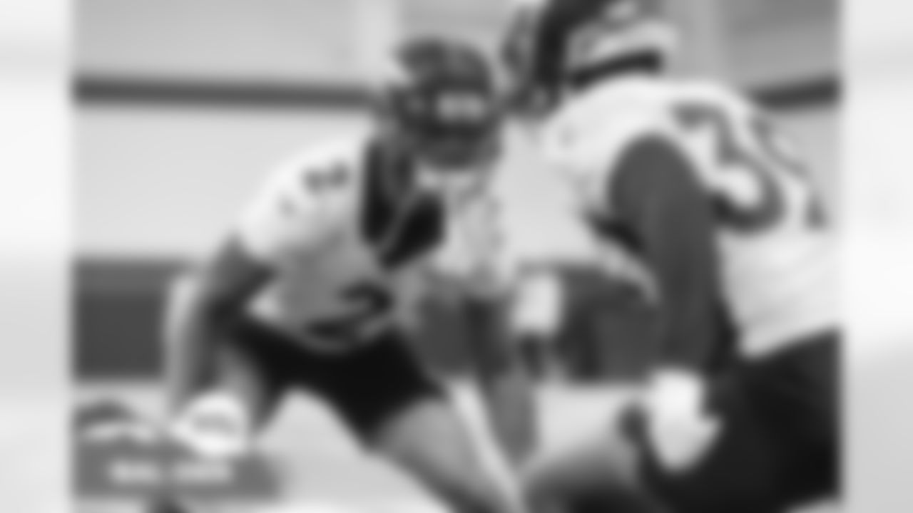 Pat Surtain II during practice at UCHealth Training Center in Englewood, Colorado on September 29, 2021. (Photo by Ben Swanson)