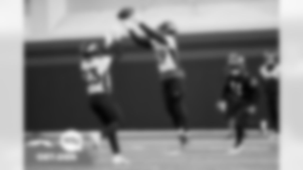 Bryce Callahan during practice at UCHealth Training Center in Englewood, Colorado on December 10, 2021. (Photo by Ben Swanson)